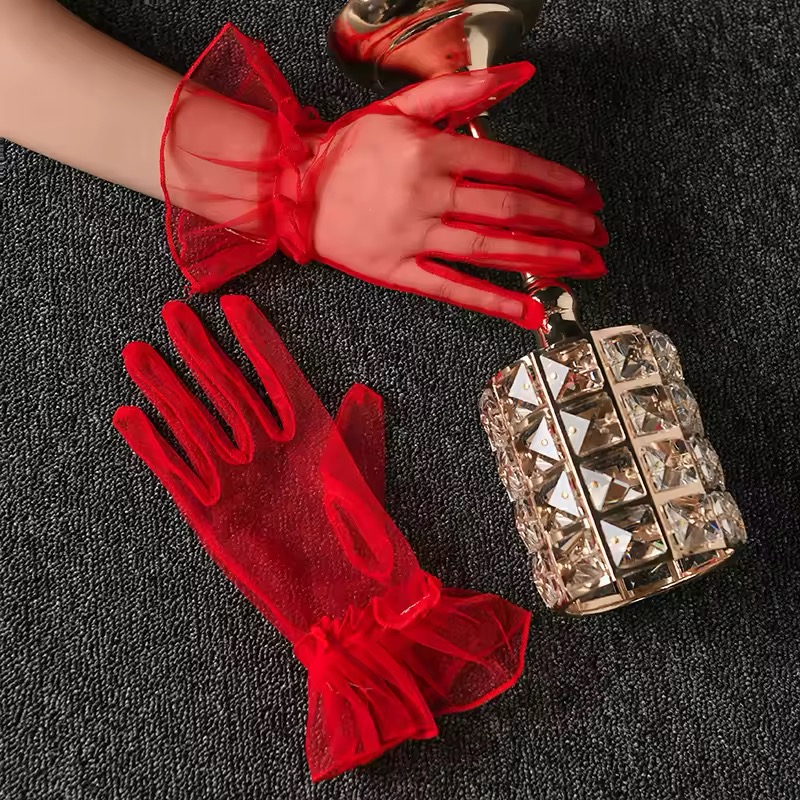 Gants en Tulle Simples