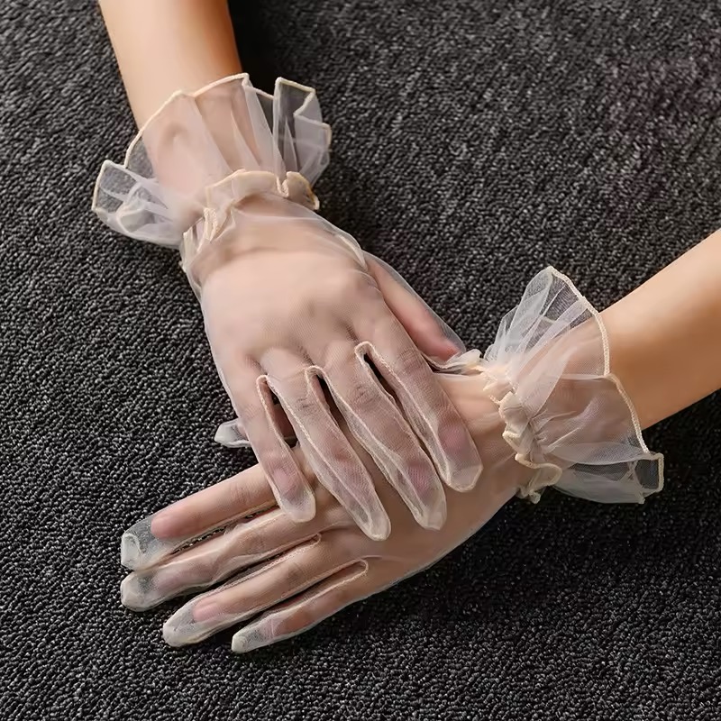 Gants en Tulle Simples