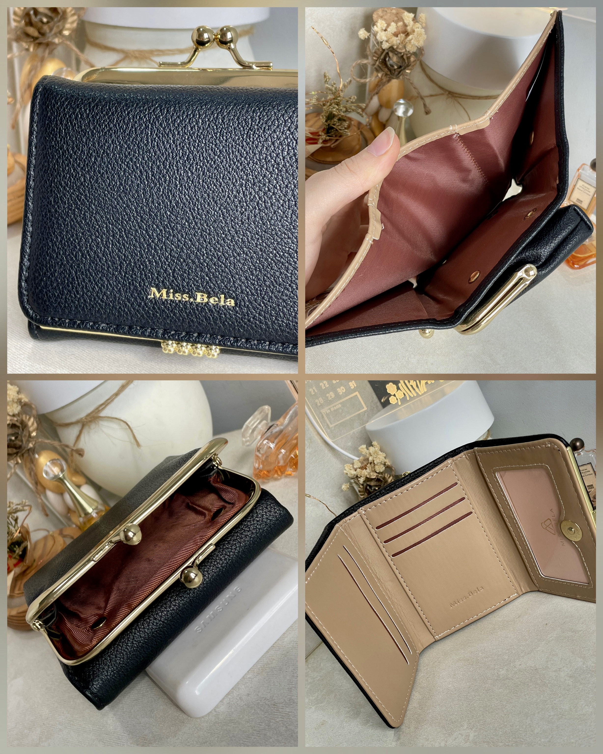 Portefeuille Double Face