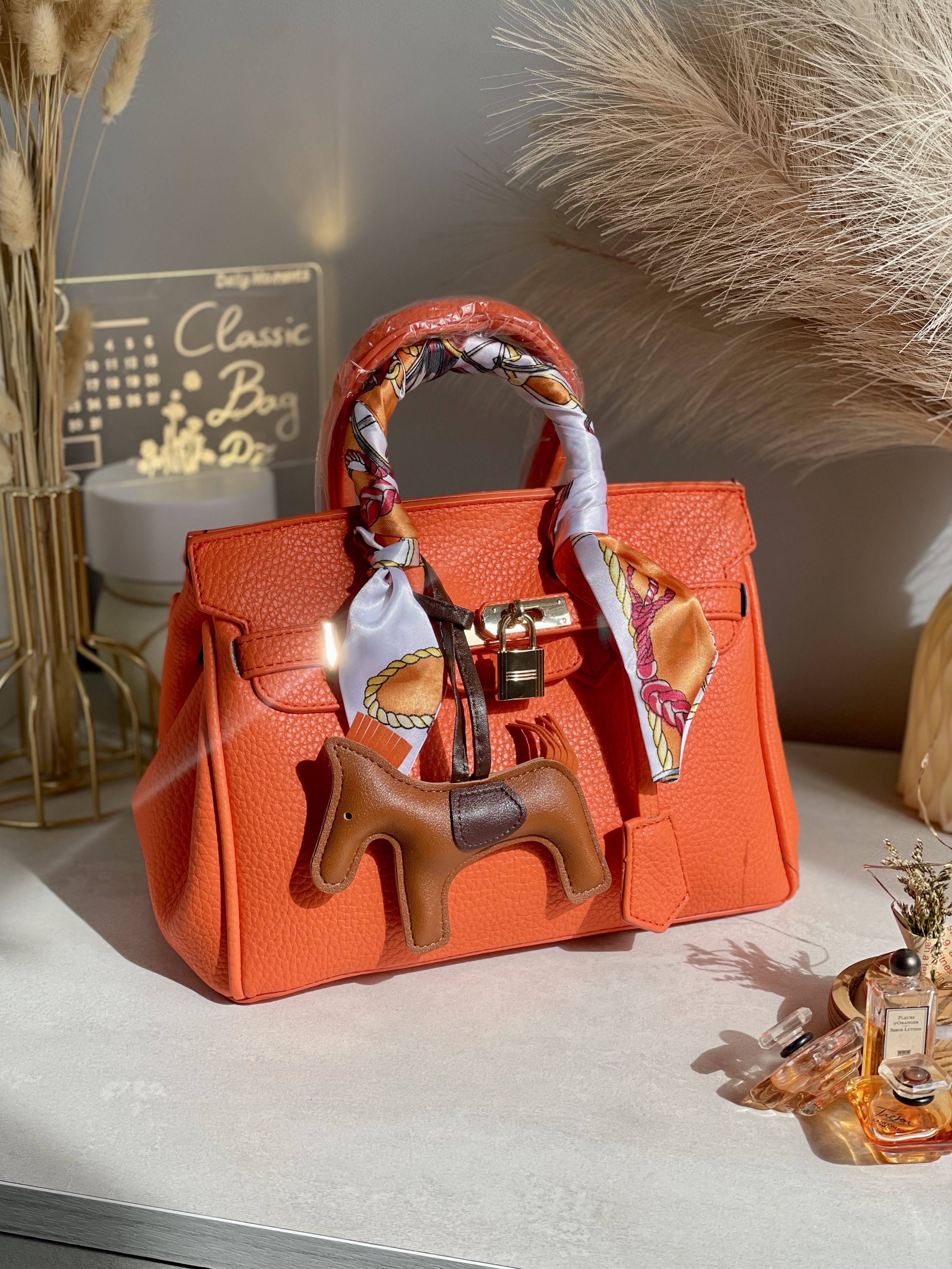 Hermes Birkin 25 cm avec accessoires 