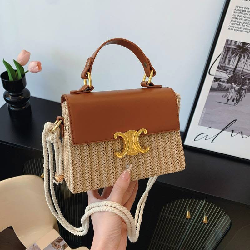 Sac en paille Céline