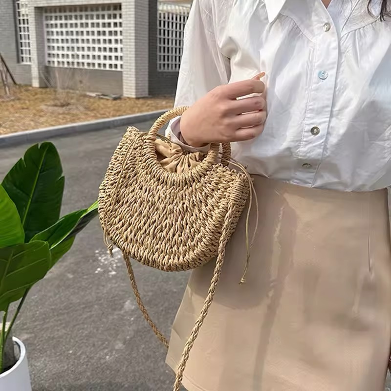 Sac en paille tendance