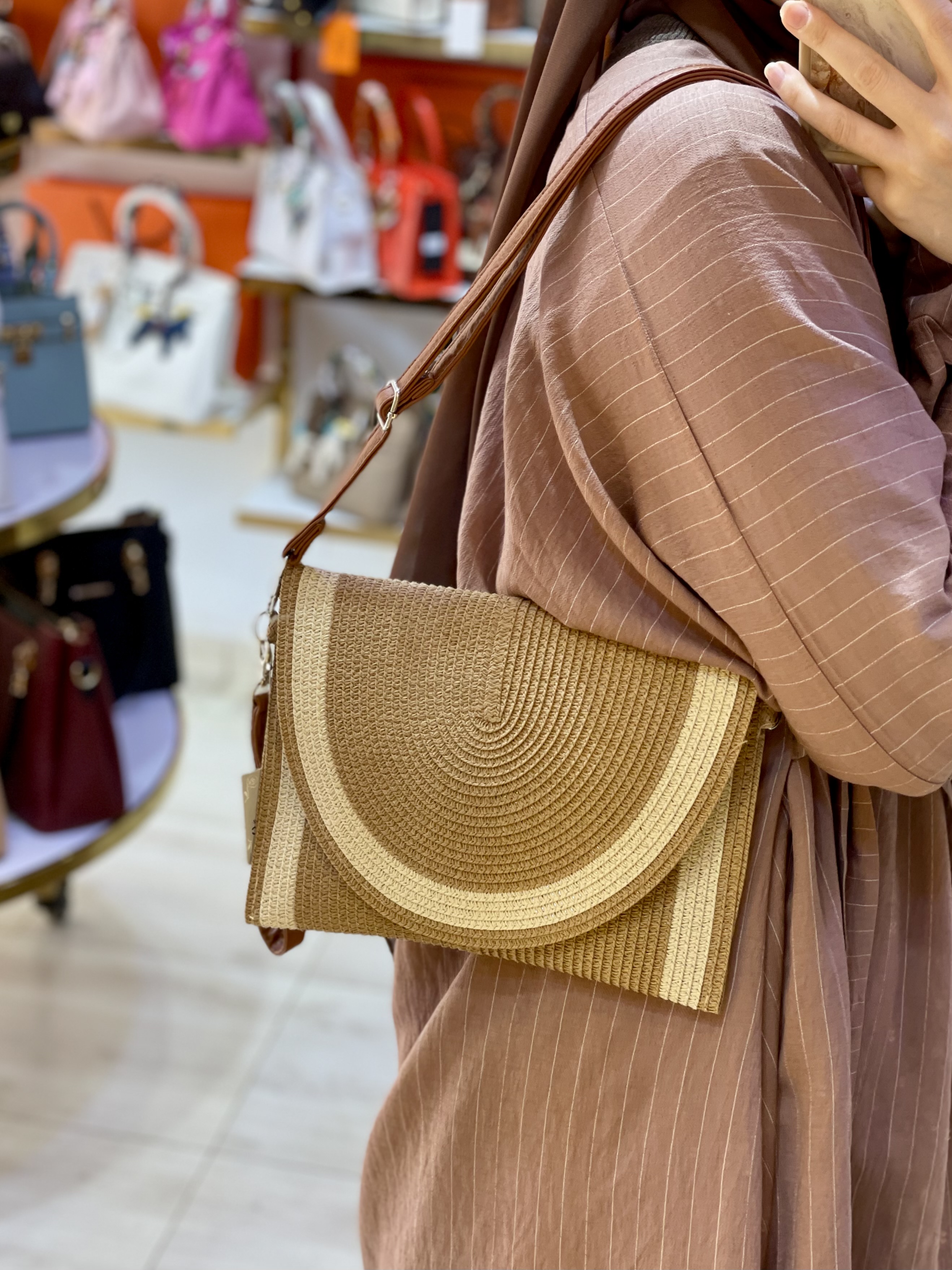 Sac en paille Enveloppe 