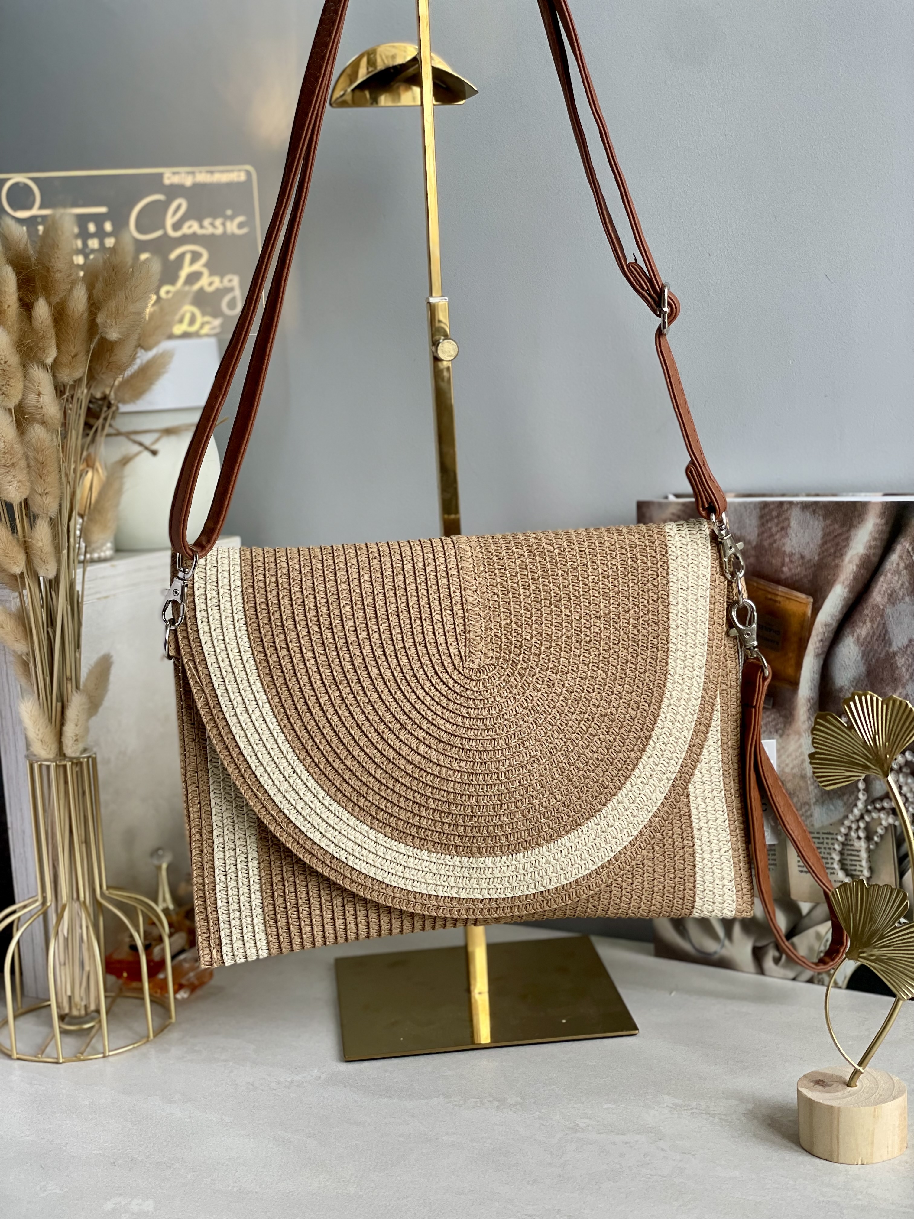 Sac en paille Enveloppe 