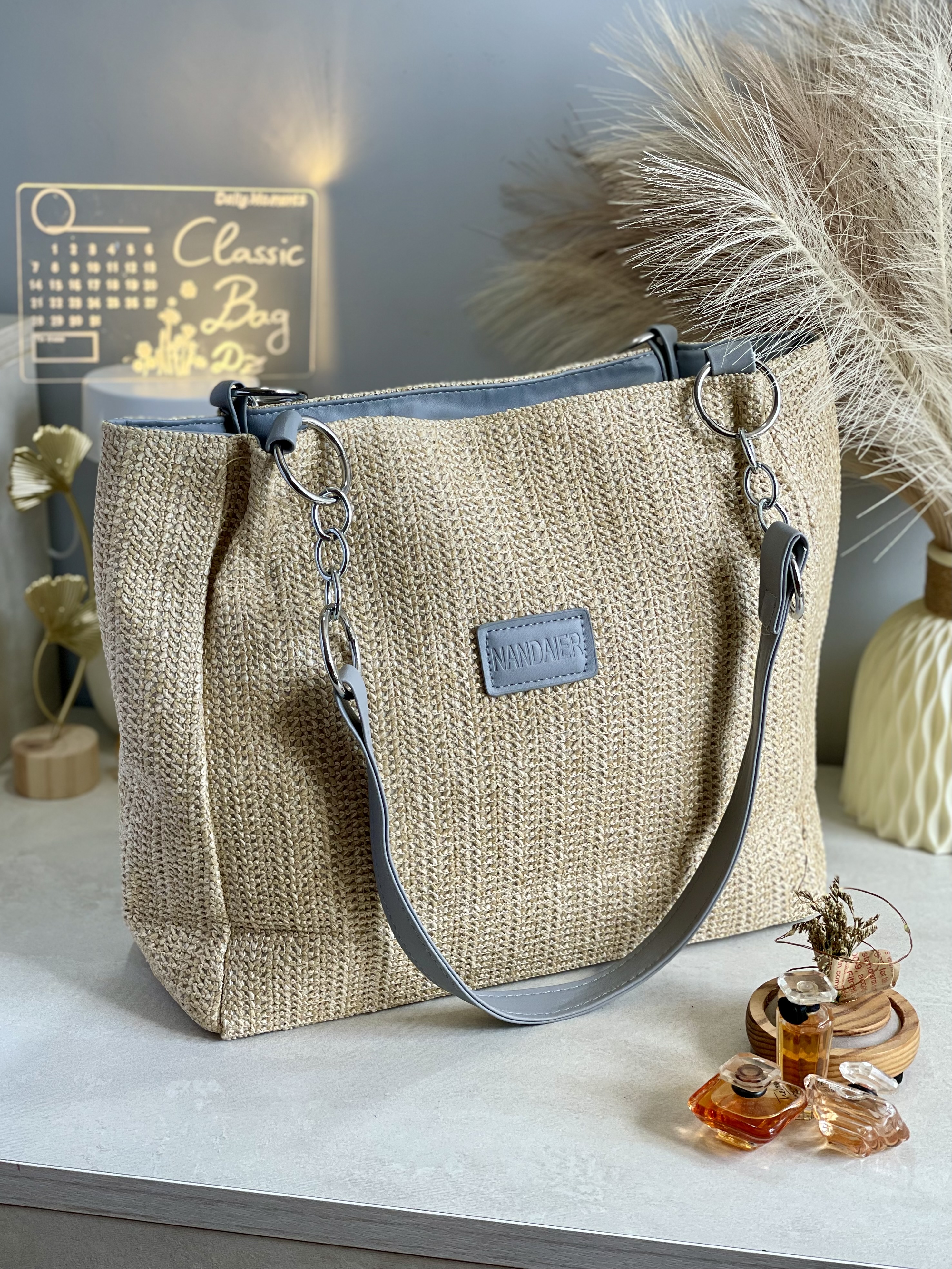 Sac Fourre-tout en paille