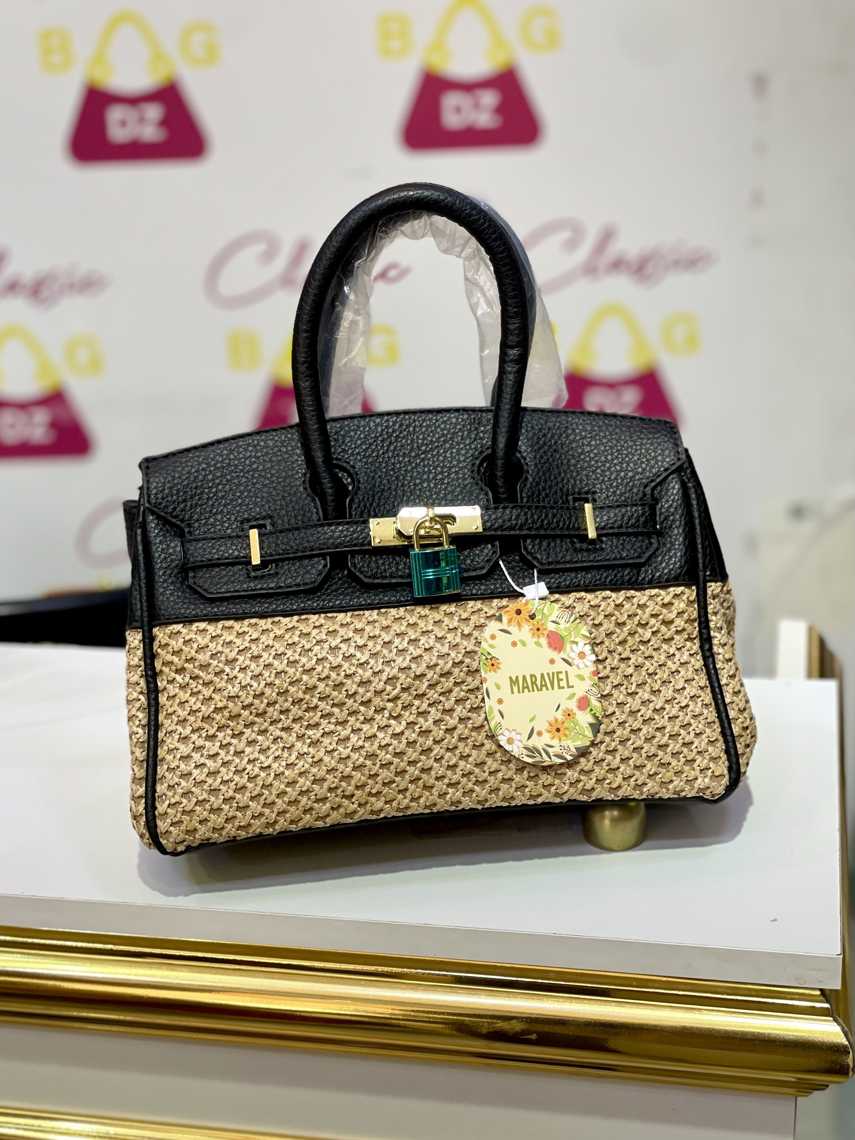 Hermes Birkin 25cm en paille