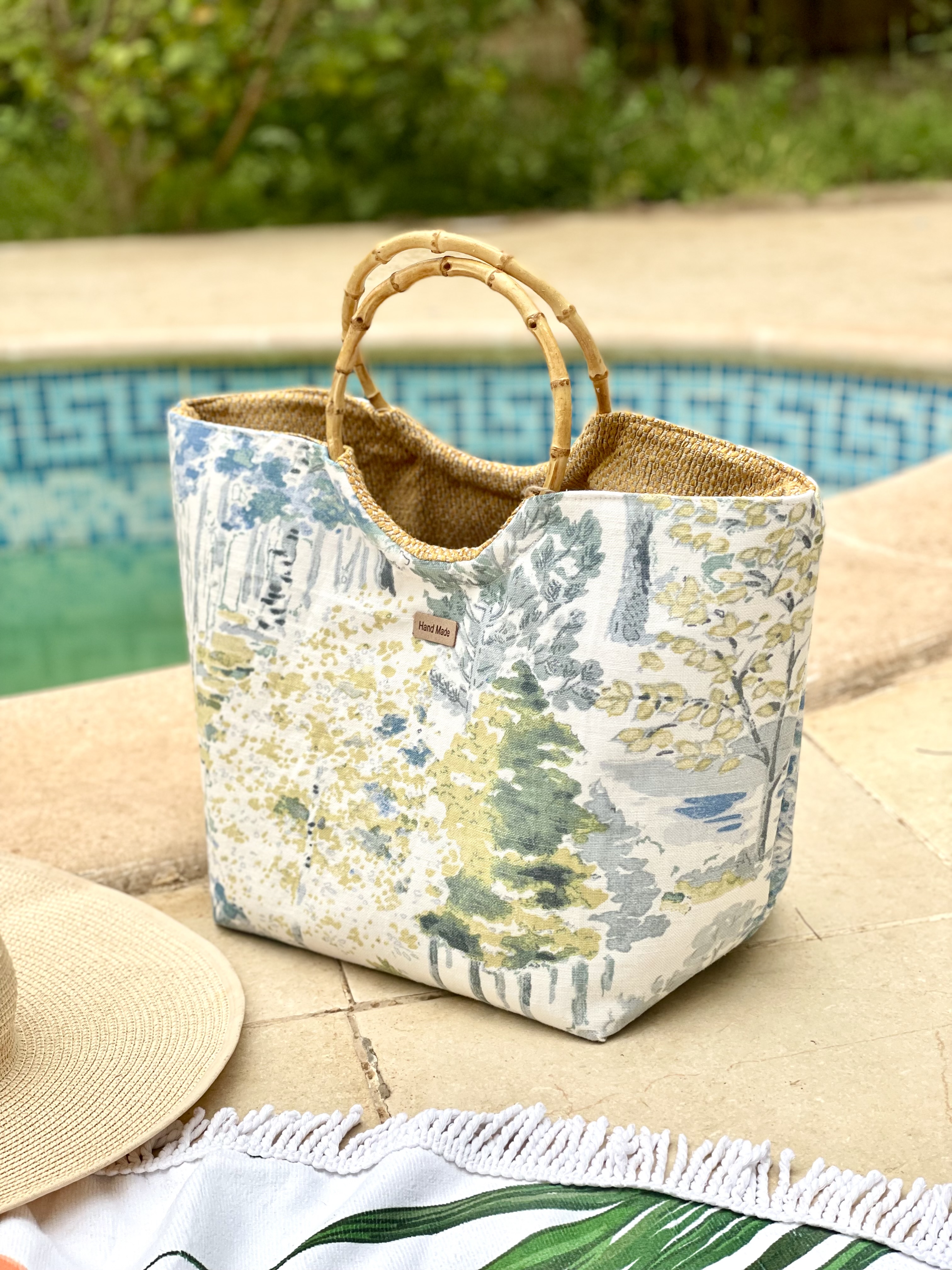 Fourre-tout Poignée Bambou 