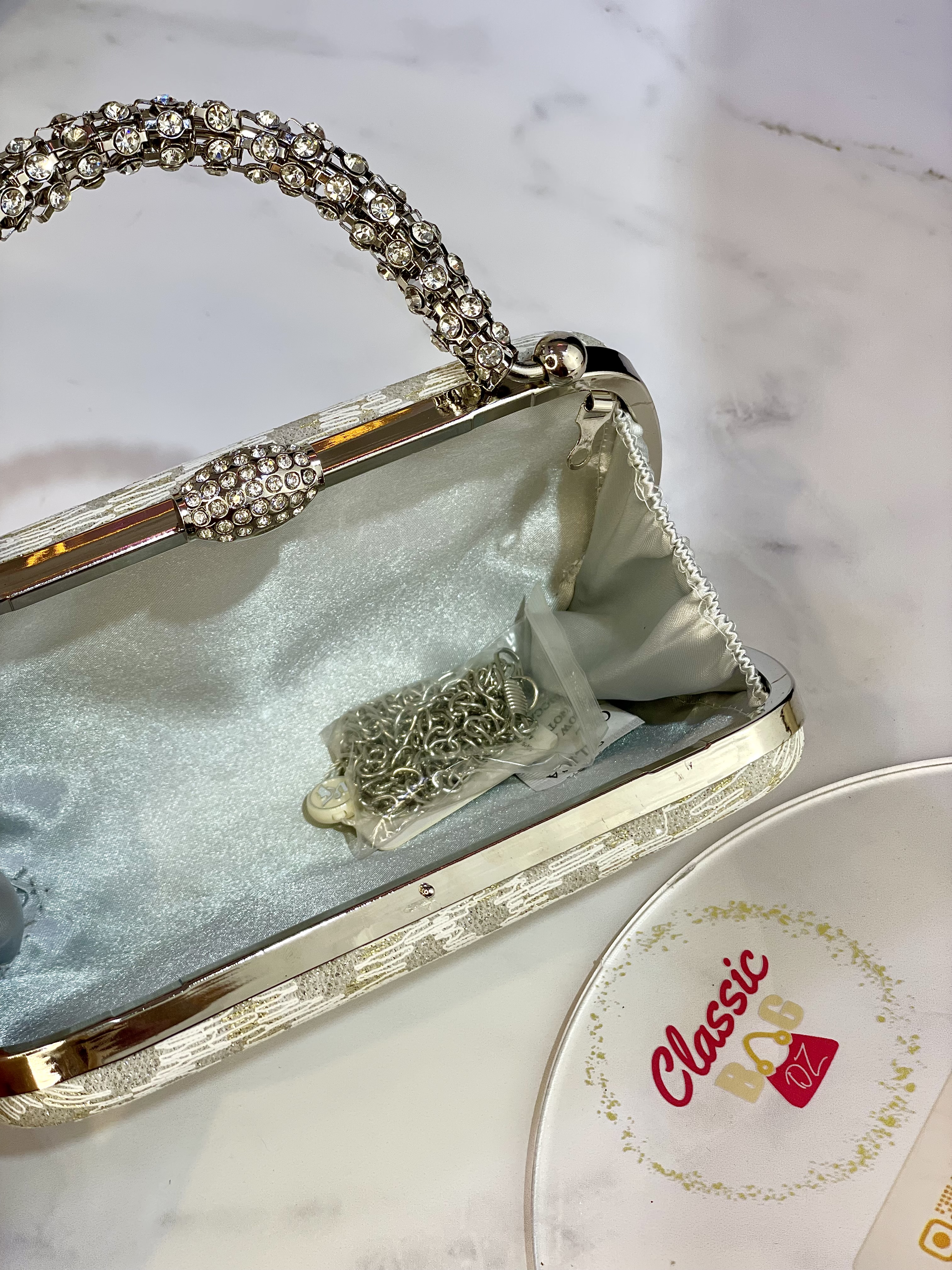 Pochette Soirée Moucheté 