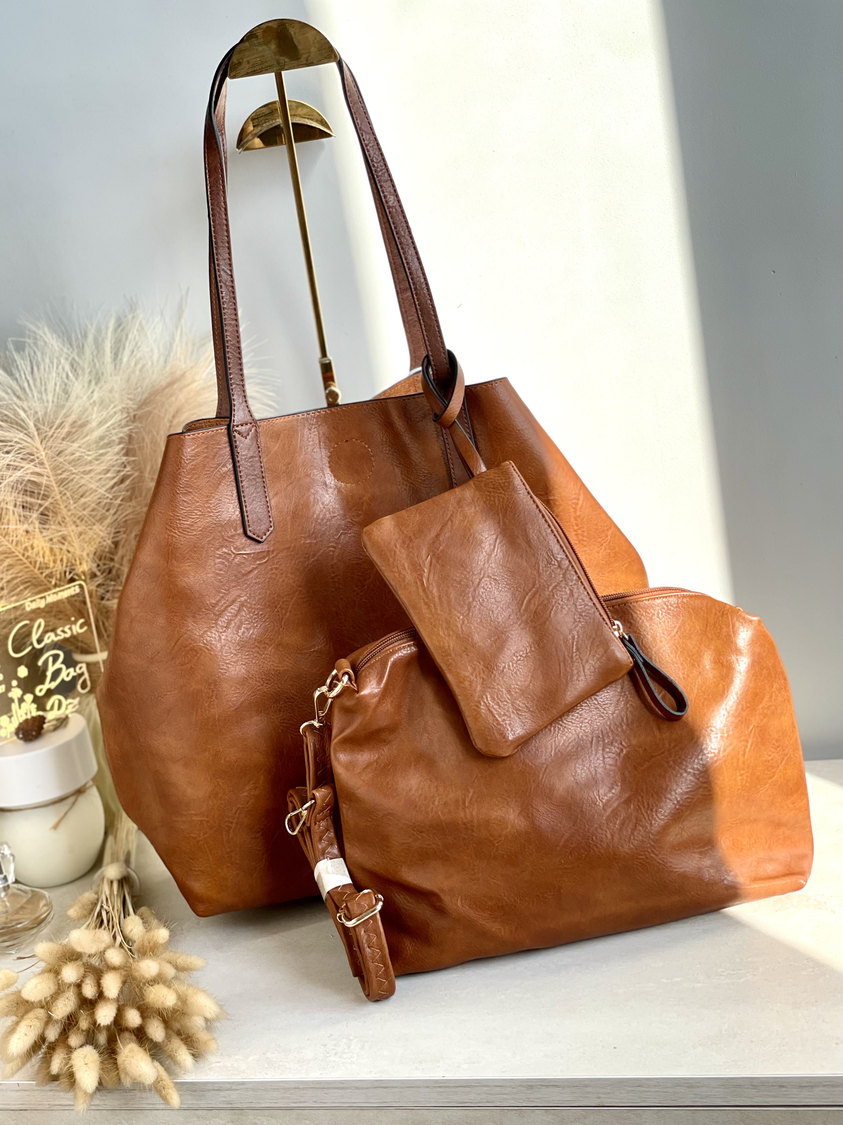 Sac Fourre-tout 3 pièces 