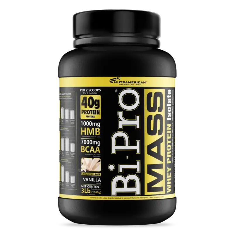 Bipro Mass - Proteína de suero de leche + HMB