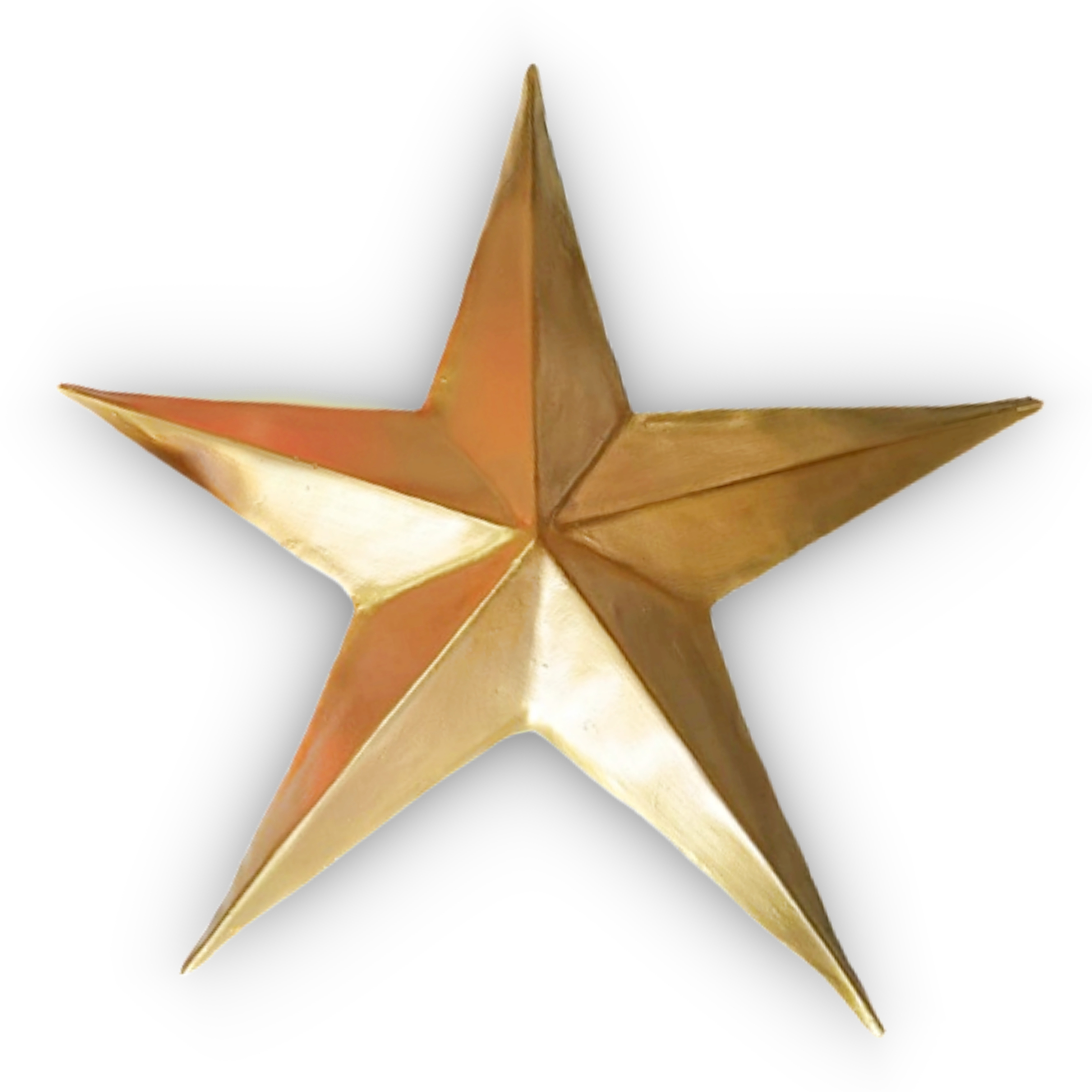 Estrella facetada fibra
