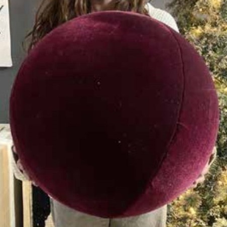 Esfera textil terciopelo