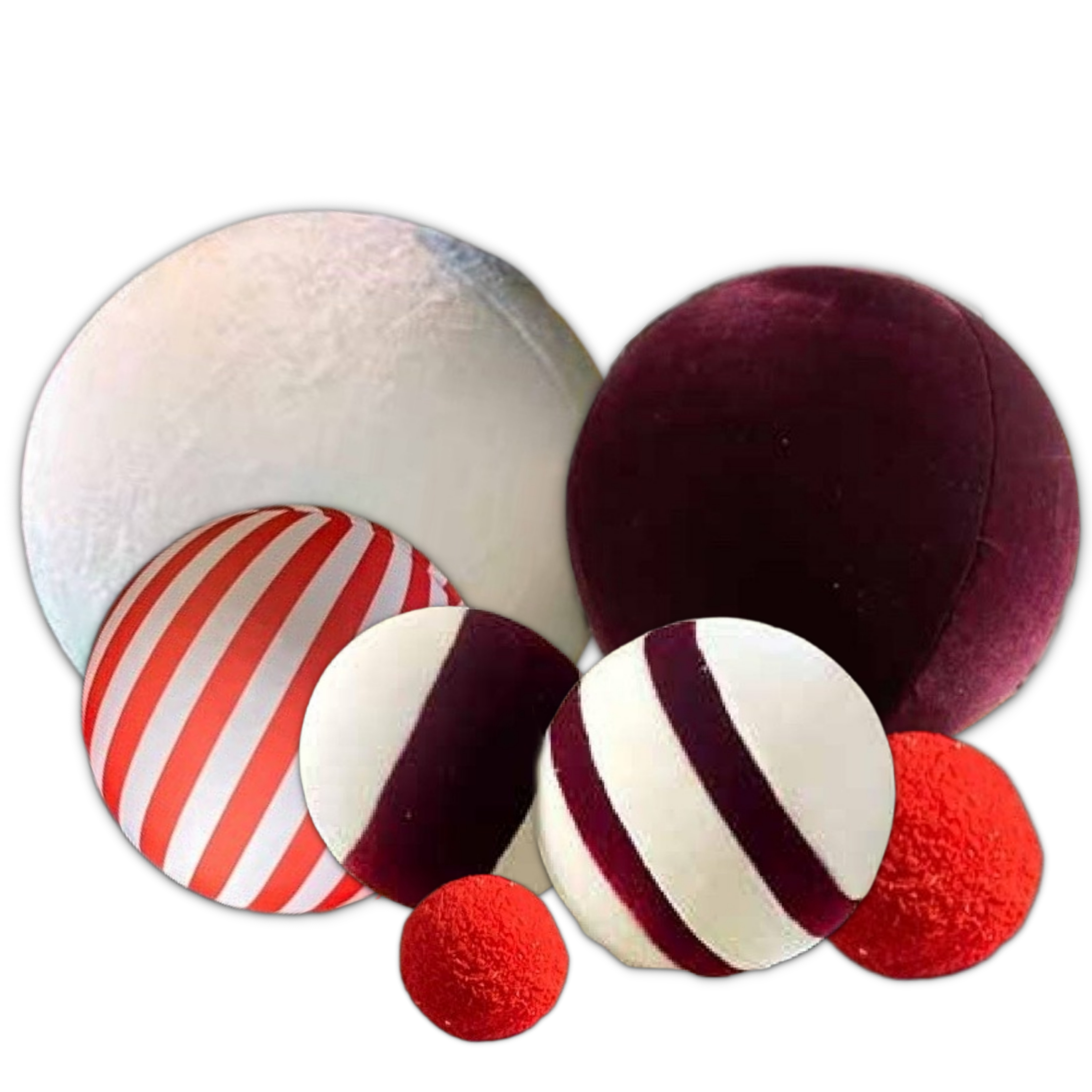 Esfera textil terciopelo