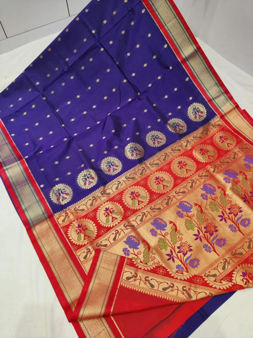 9 Yard Semi Paithani