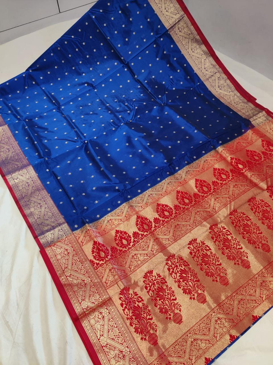 Semi Kanjivaram 9 yards