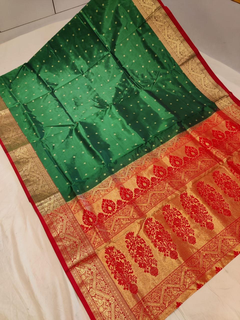 Semi Kanjivaram 9 yards