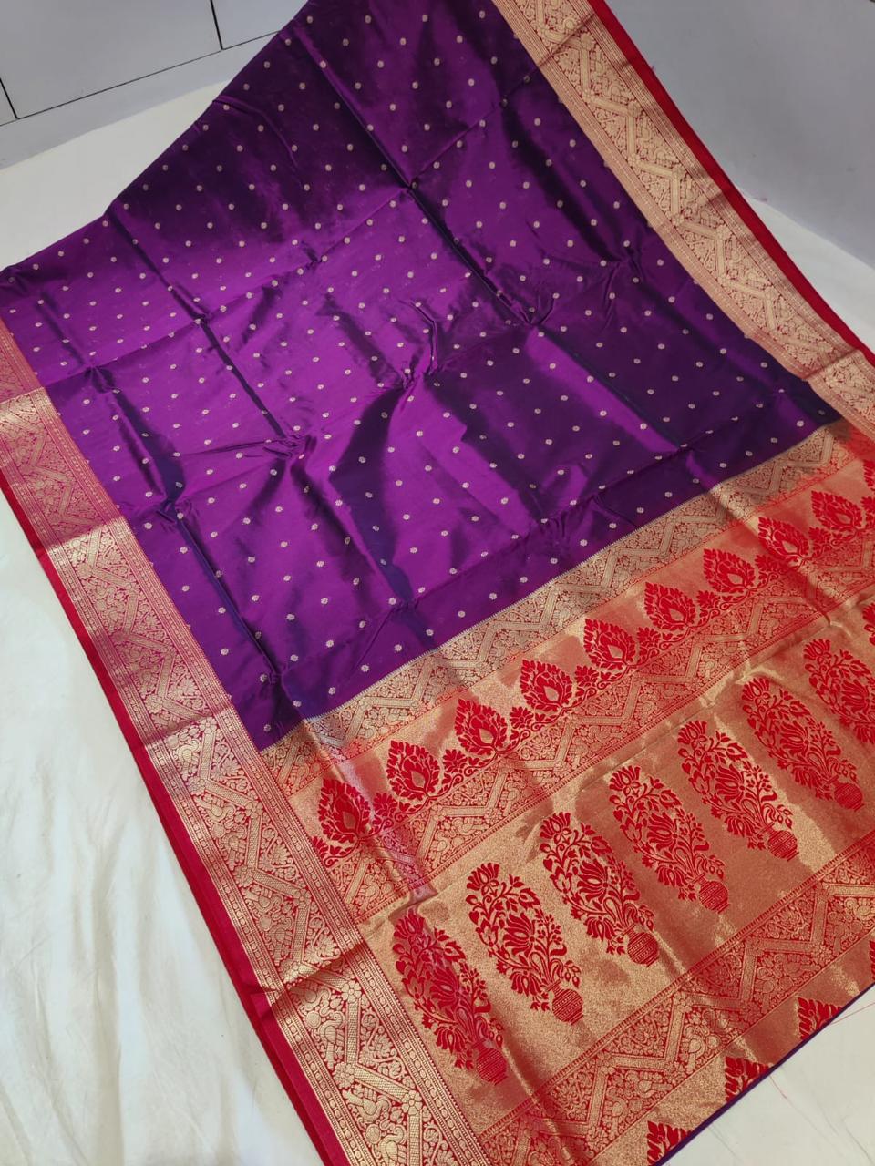 Semi Kanjivaram 9 yards