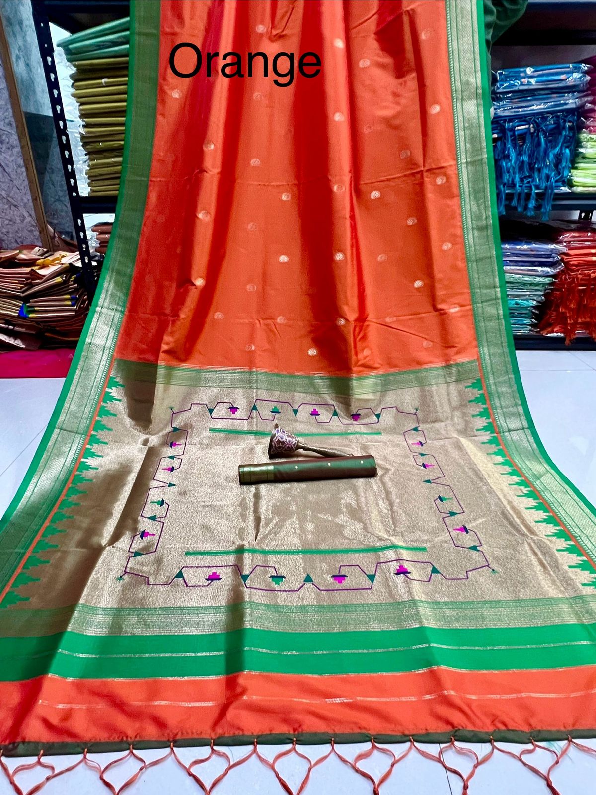 Kanchivaram Paithani Saree