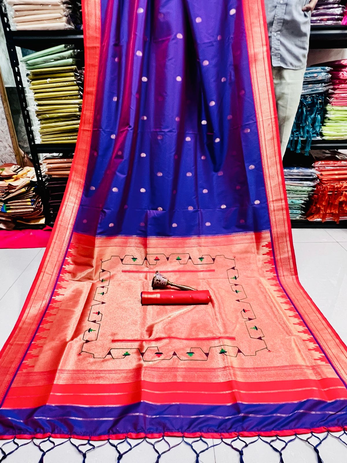 Kanchivaram Paithani Saree