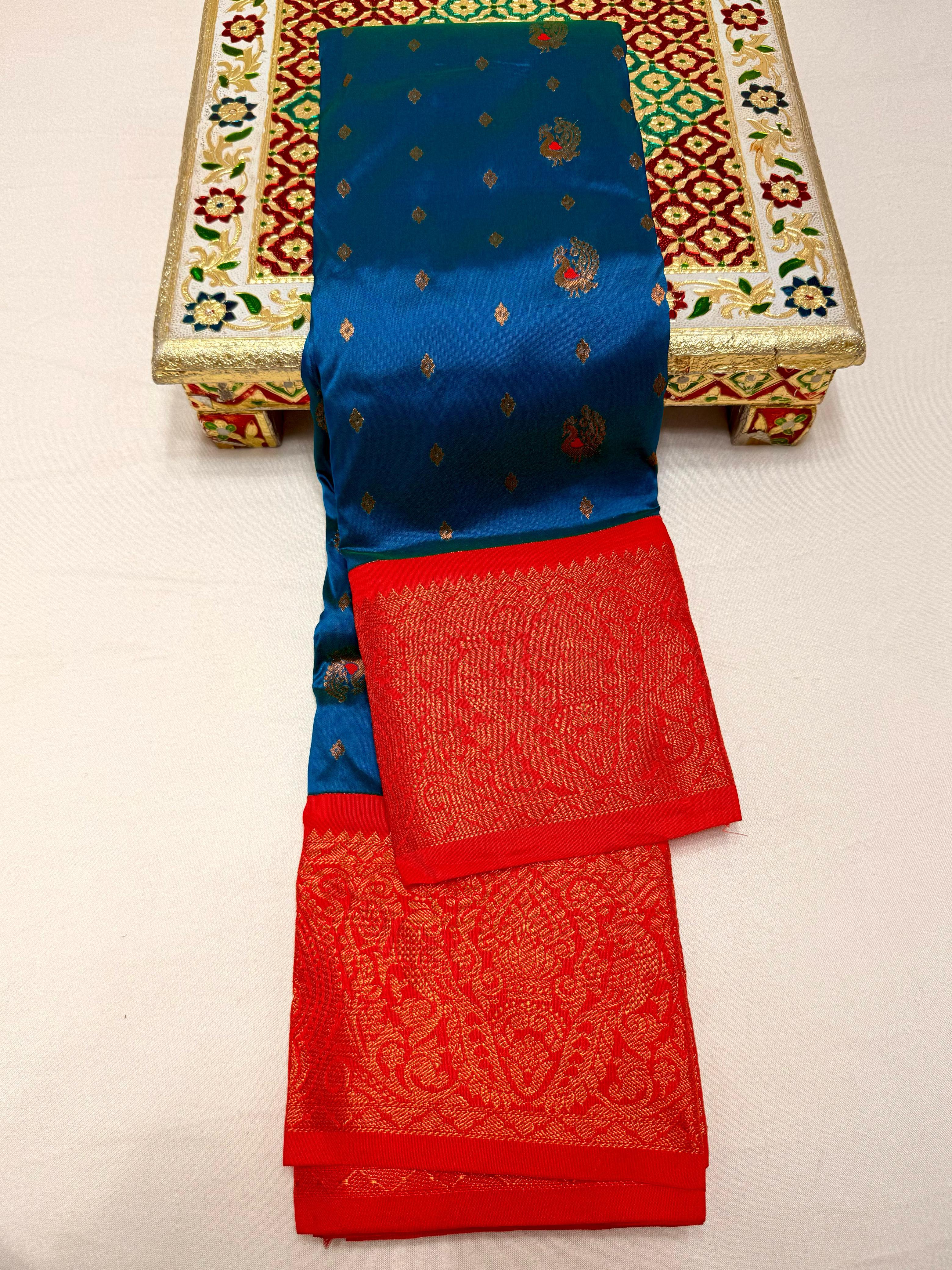 Peacock Kalanjali Paithani