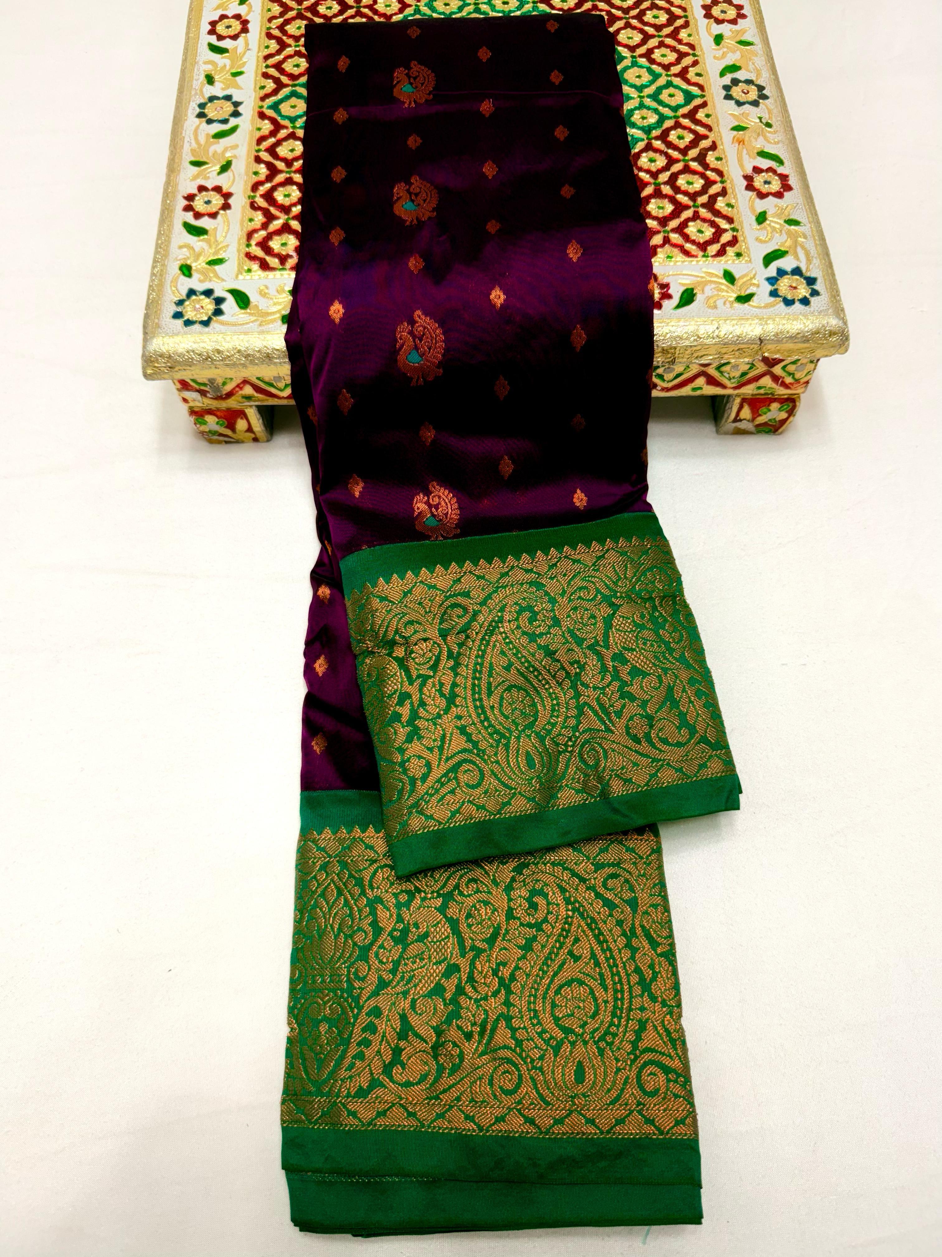 Peacock Kalanjali Paithani