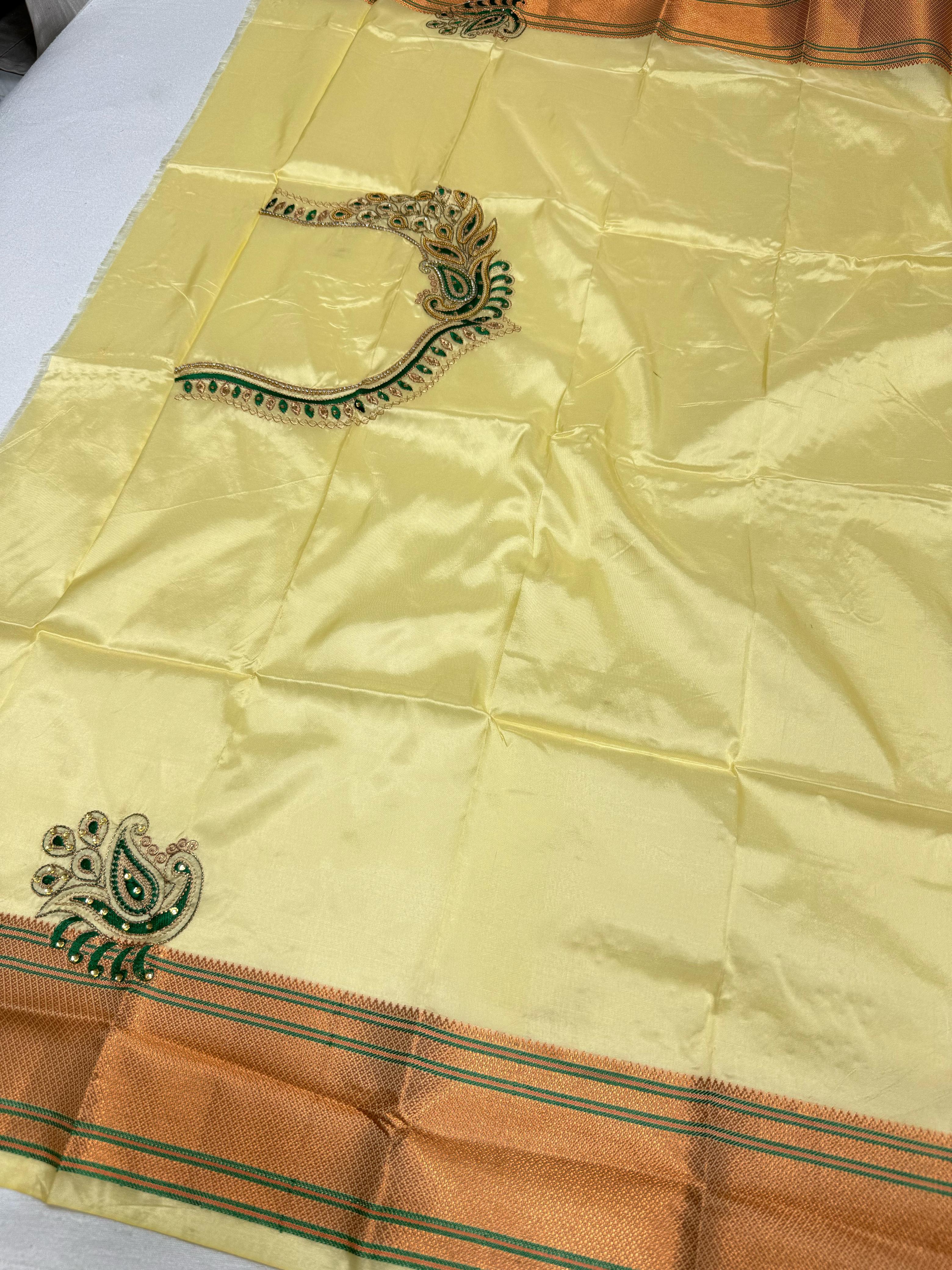 Semi Silk Kalanjali Paithani