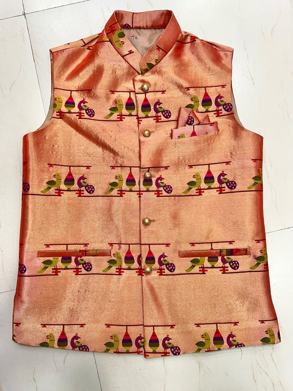 Men Paithani Jacket