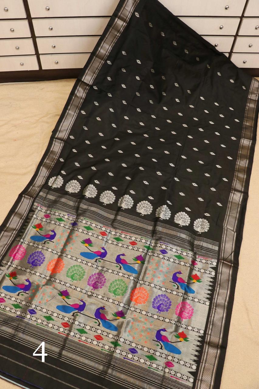 Pure Silk Handloom Paithani