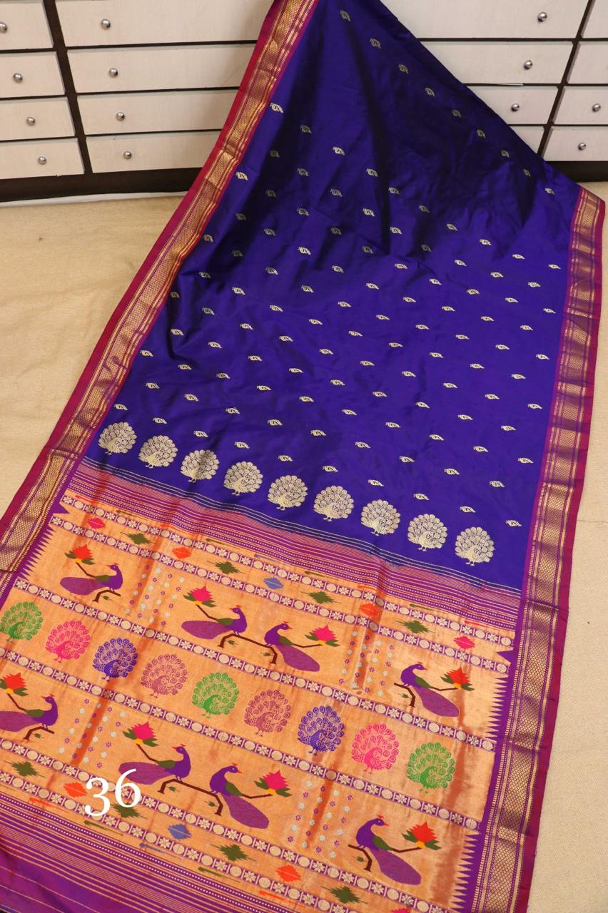 Pure Silk Handloom Paithani