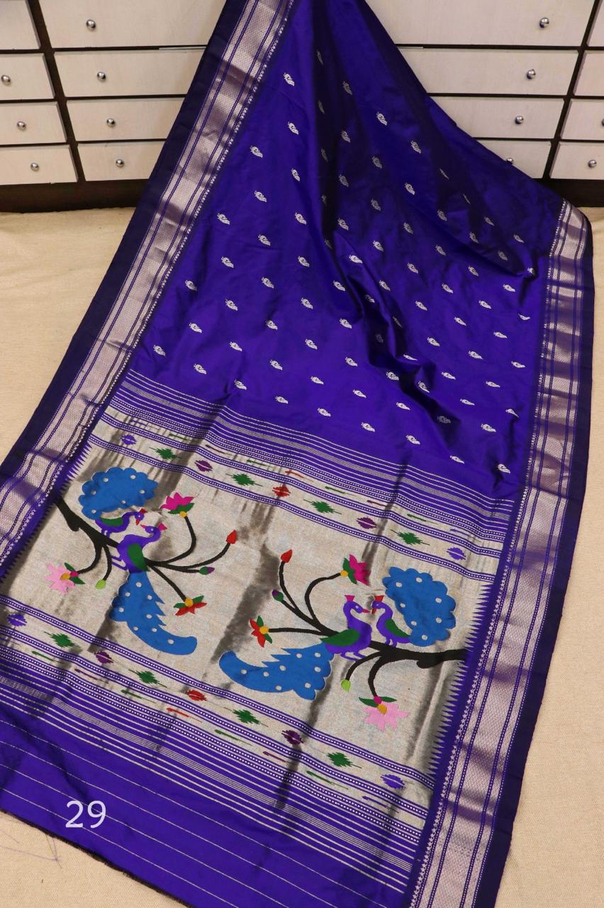 Pure Silk Handloom Paithani