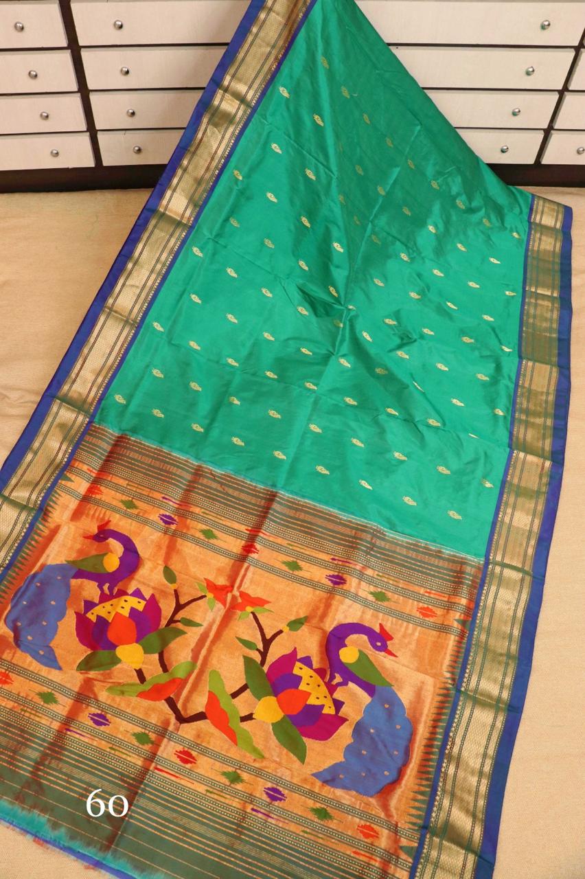 Pure Silk Handloom Paithani