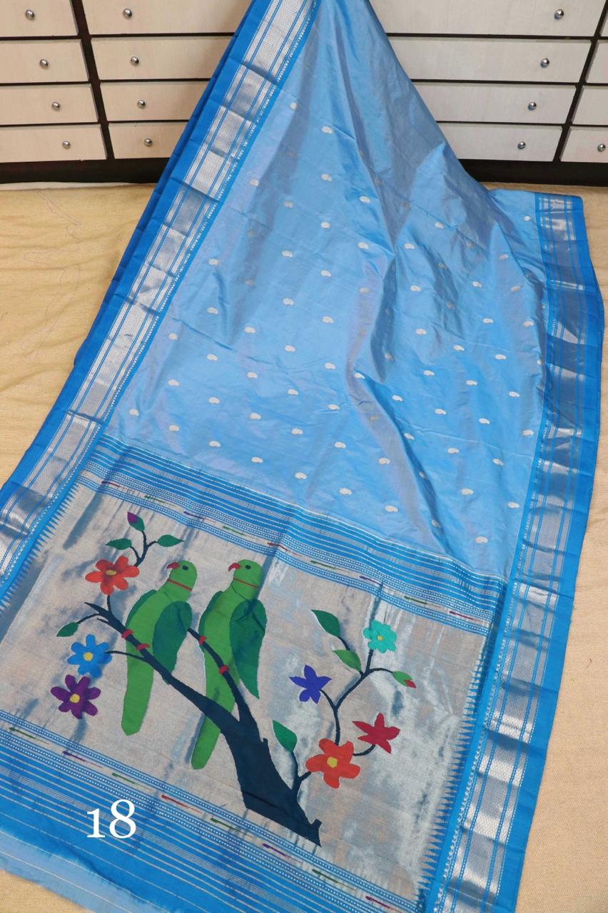Pure Silk Handloom Paithani