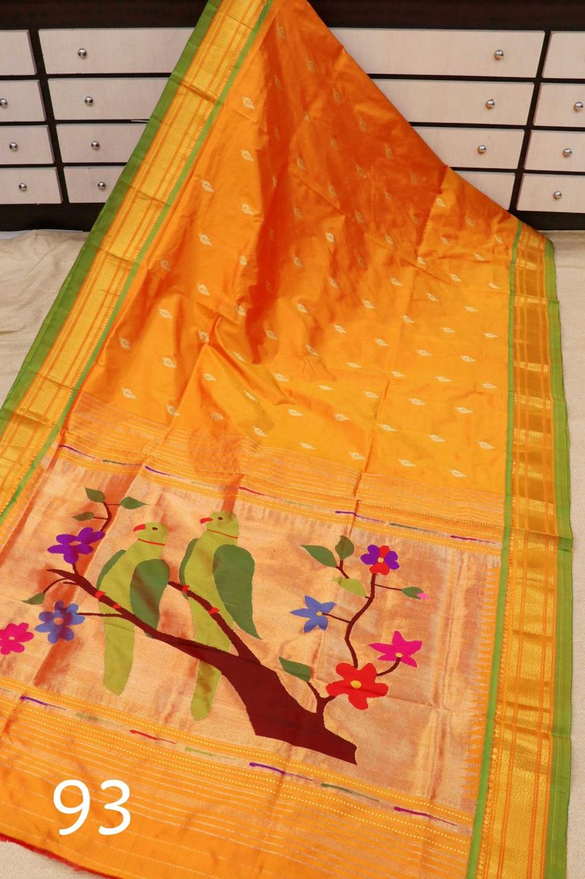 Pure Silk Handloom Paithani