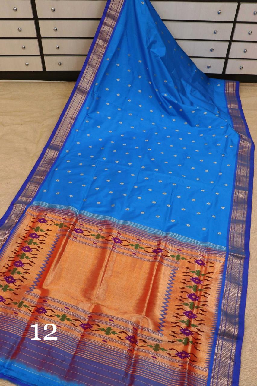 Pure Silk Handloom Paithani