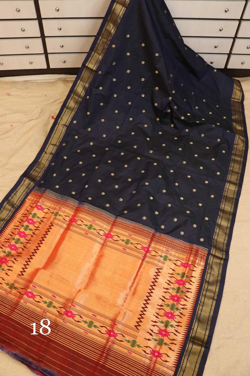 Pure Silk Handloom Paithani
