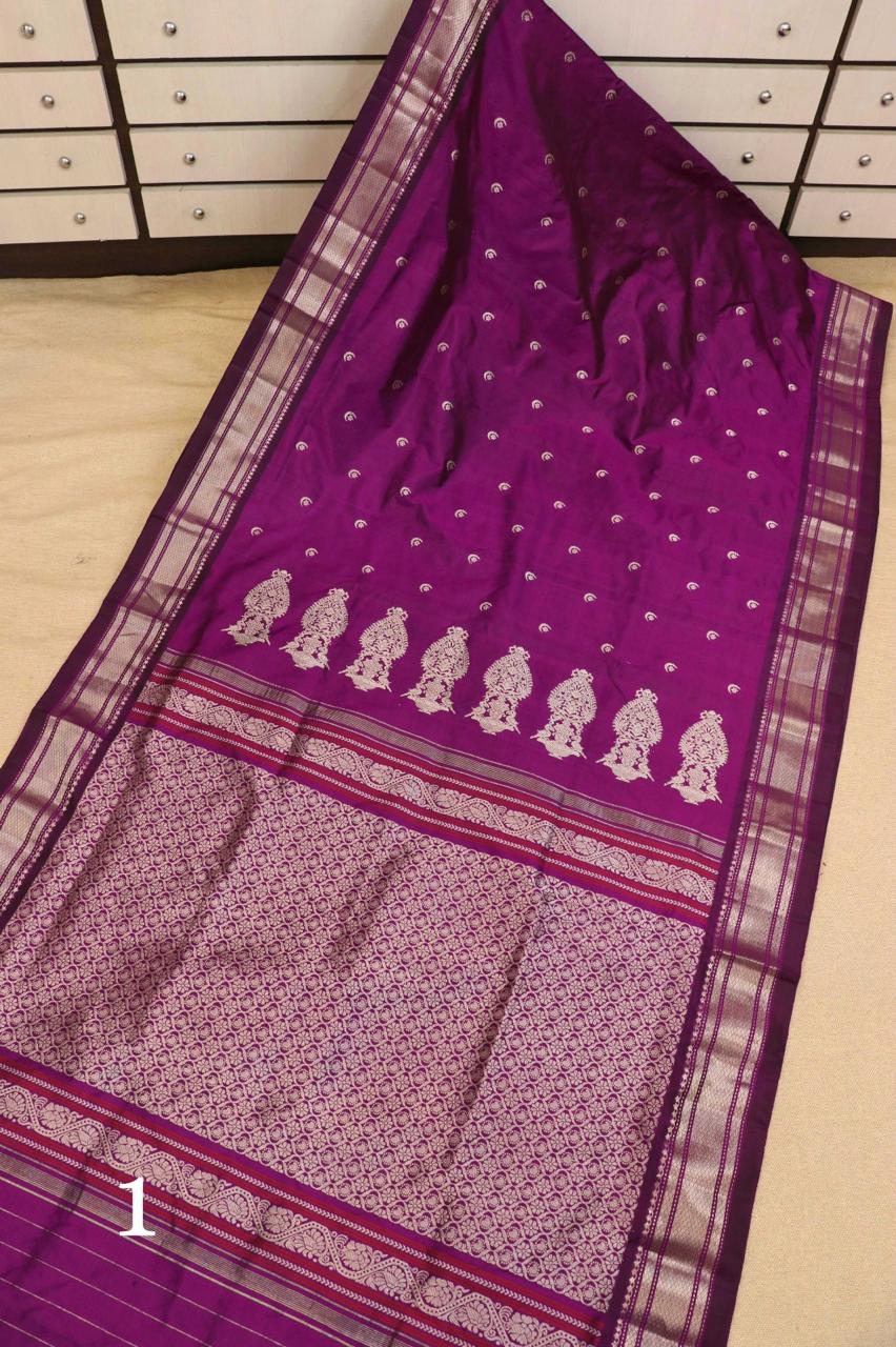 Pure Silk Handloom Paithani