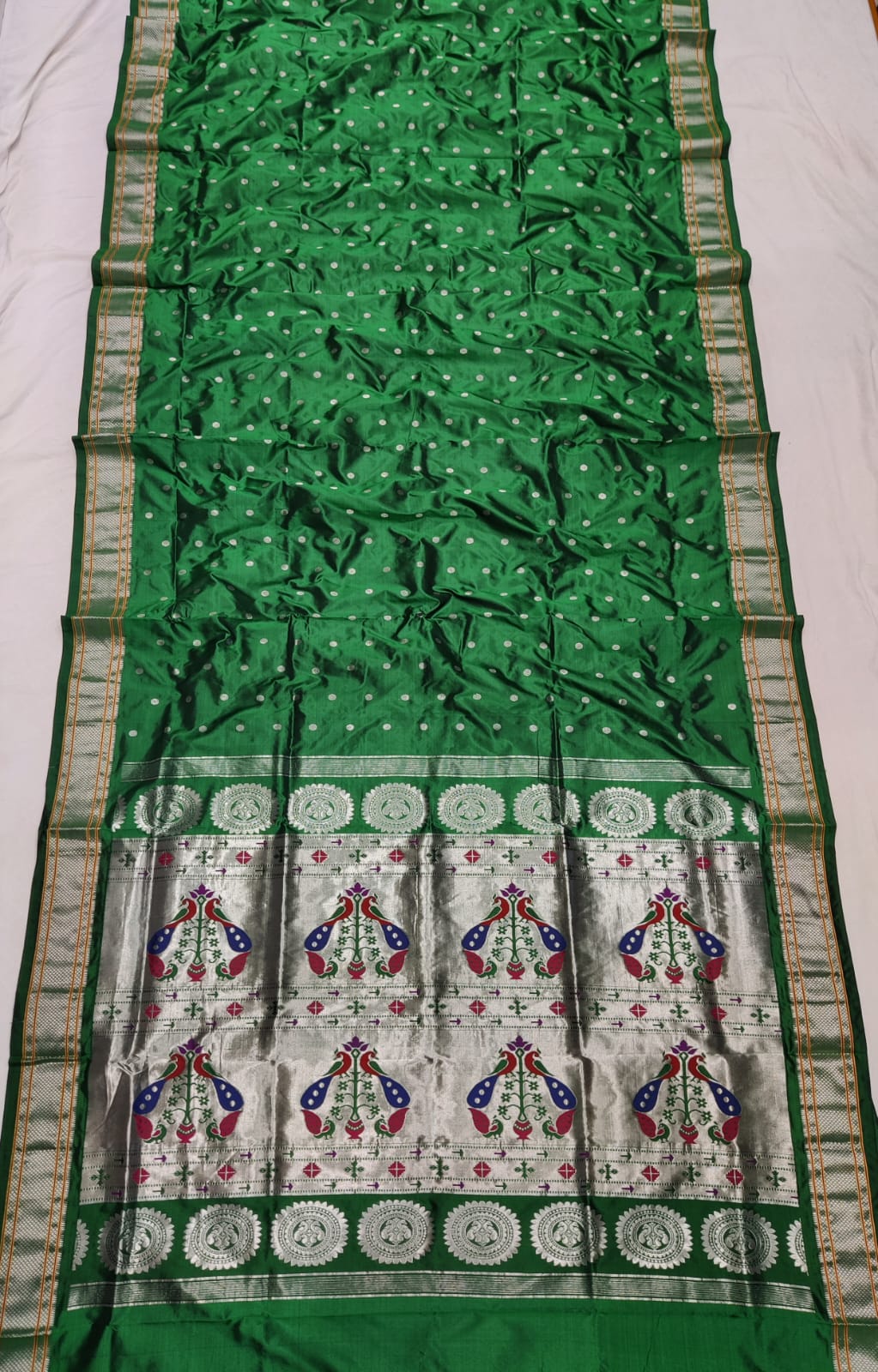 Pure Silk Powerloom Paithani