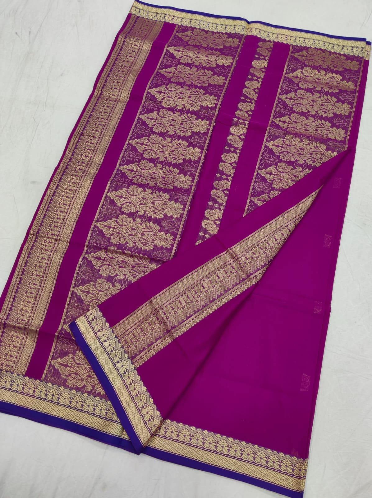 Cotton Nauvari ( 9 Yards ) 