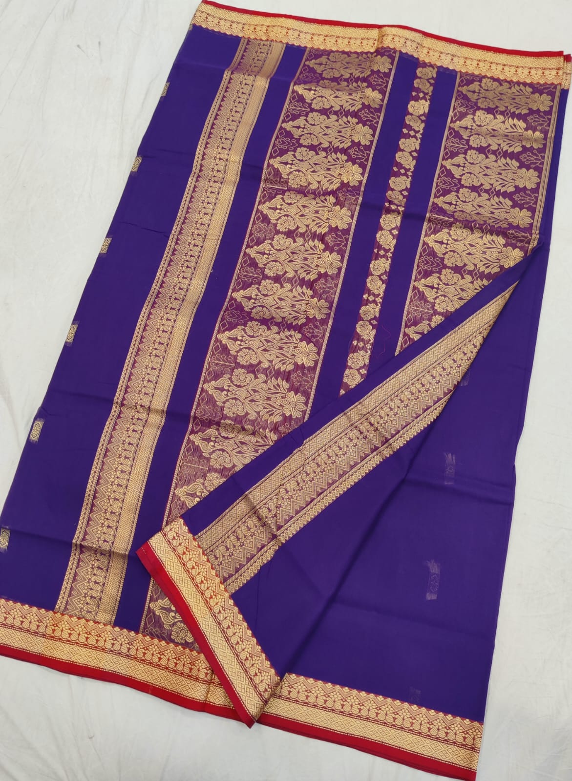 Cotton Nauvari ( 9 Yards ) 