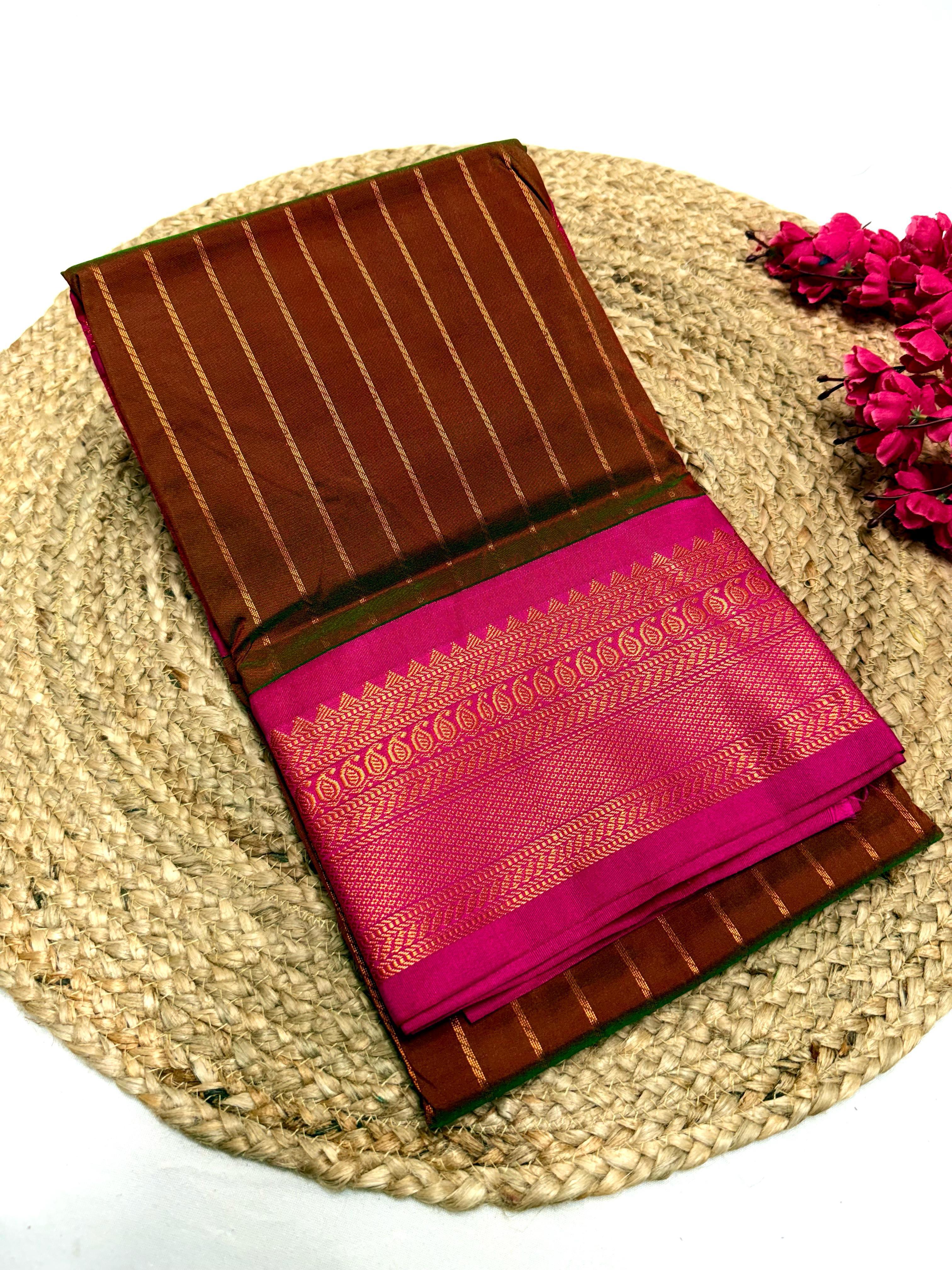 Kanjivaram Semi Silk Saree 