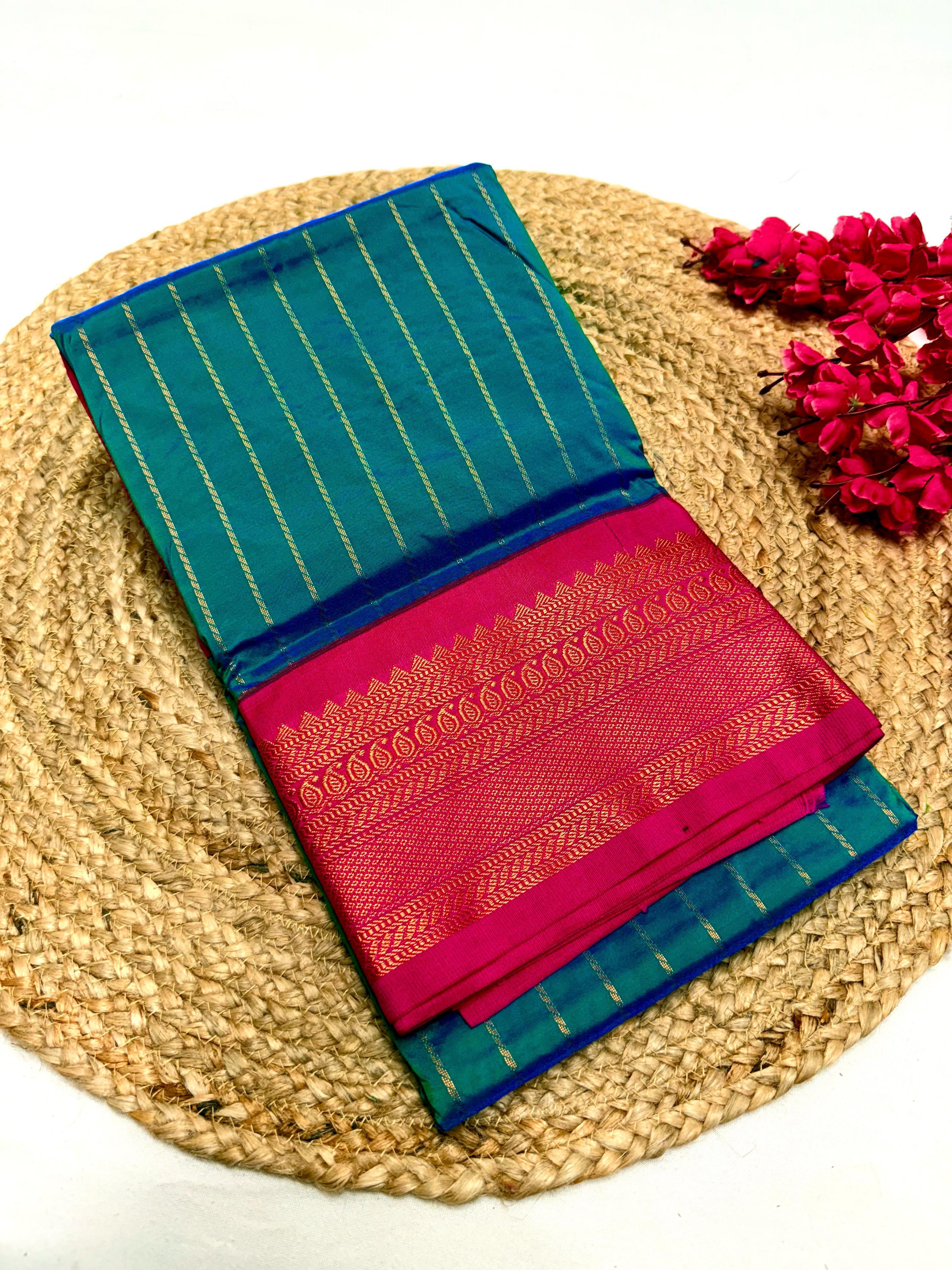 Kanjivaram Semi Silk Saree 