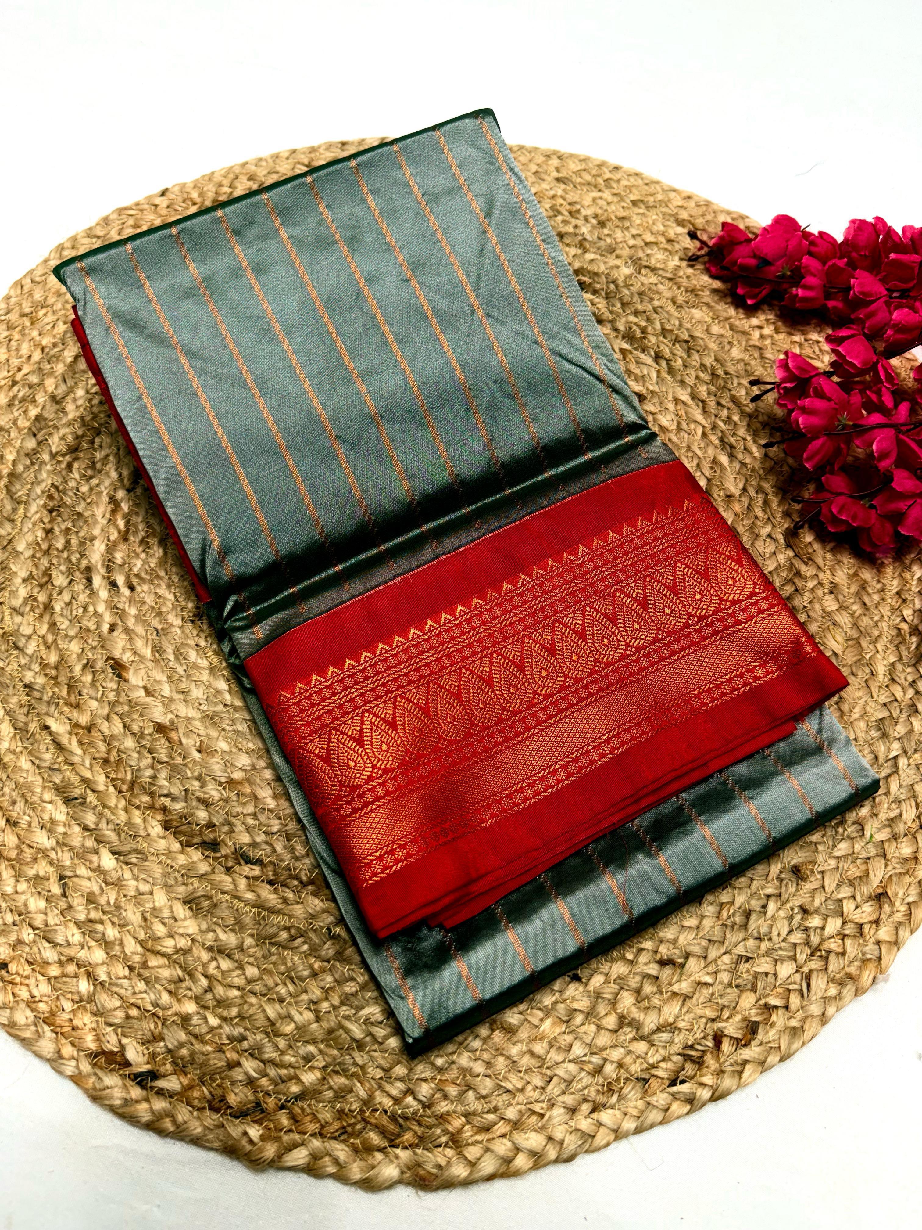 Kanjivaram Semi Silk Saree 