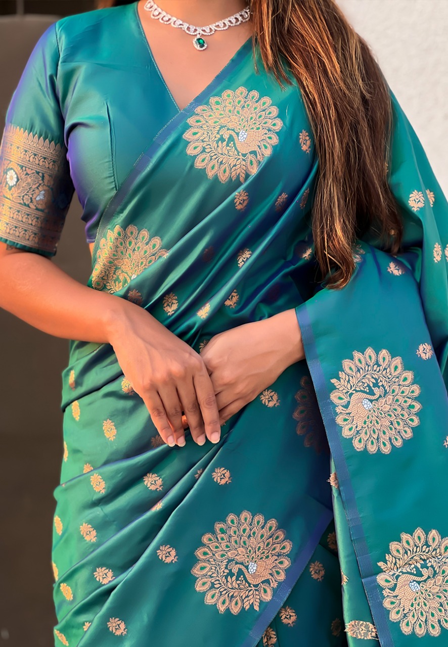 Semi Muga Silk Saree