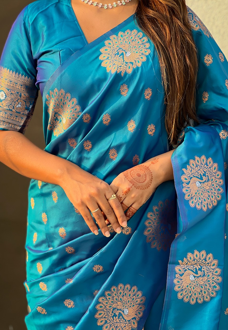 Semi Muga Silk Saree