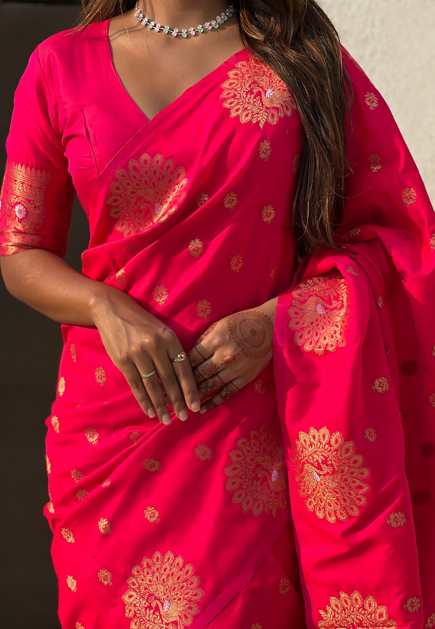 Semi Muga Silk Saree