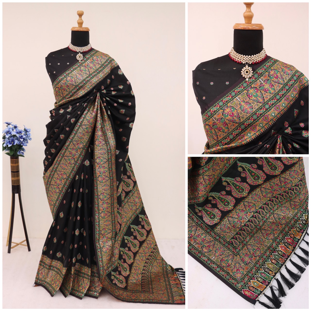 Pashmina Kashmiri Saree