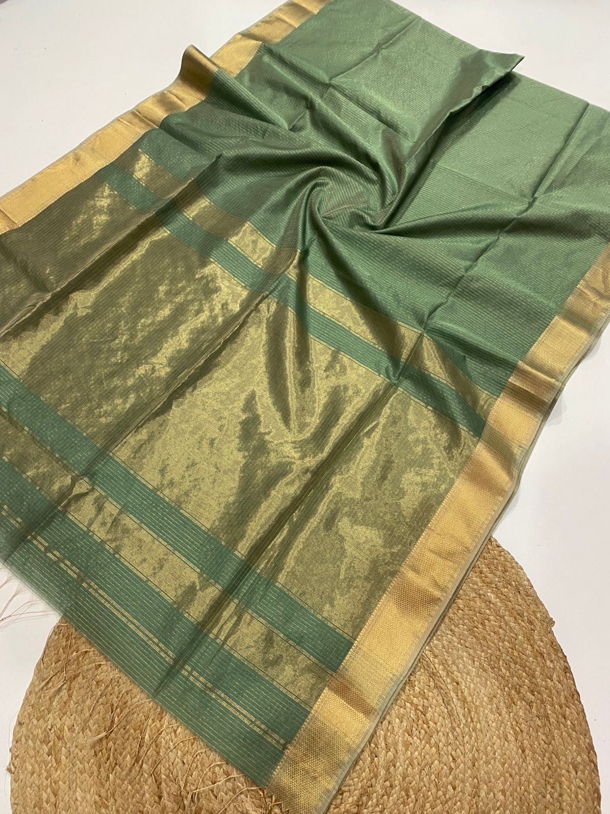Pure Handloom Maheshwari Saree 