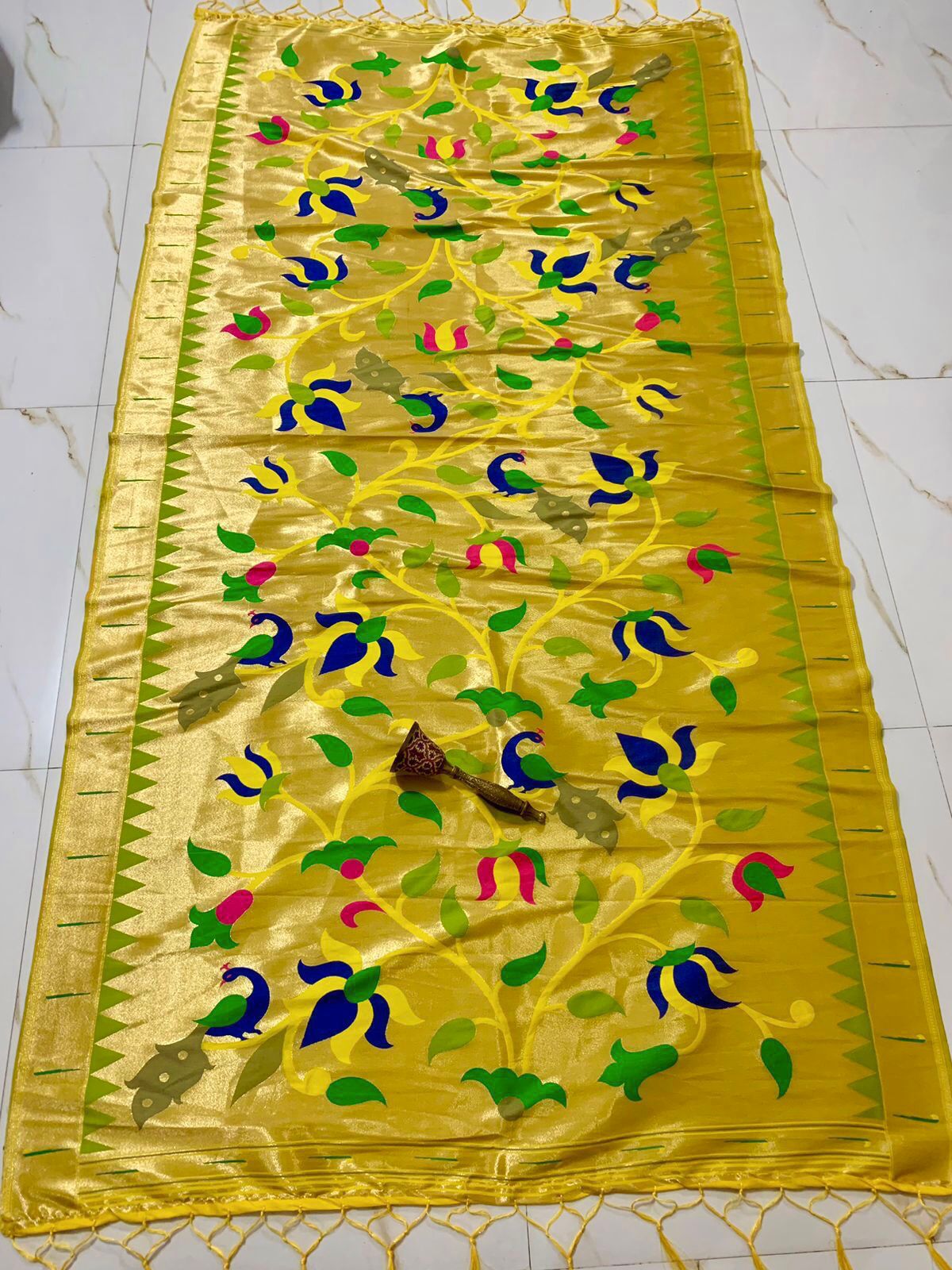 Soft Jari Paithani Dupatta