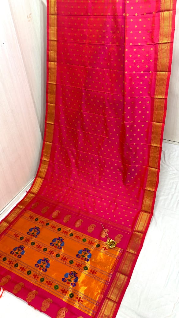 Pure Silk Kalanjali Handloom Paithani