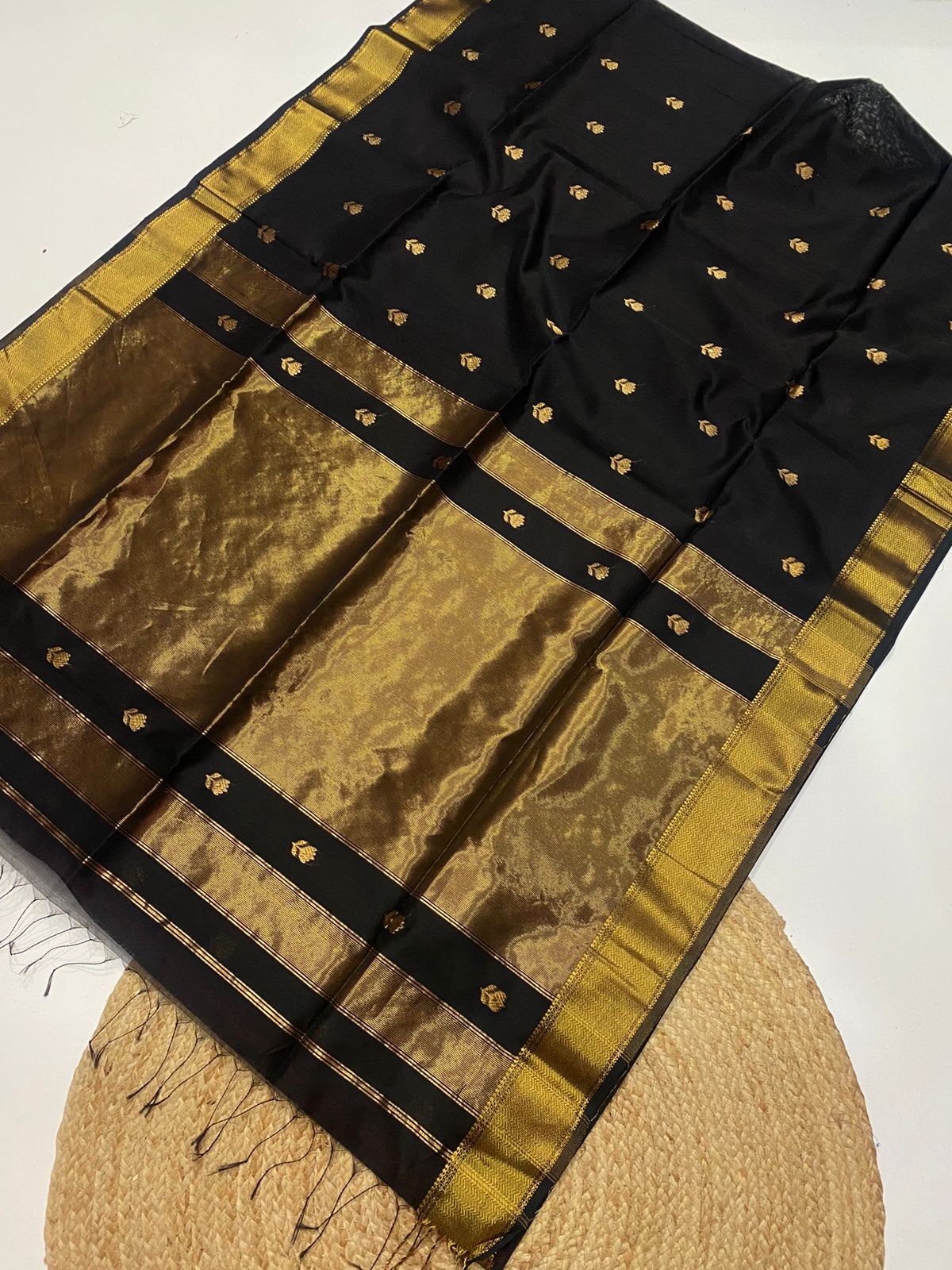 Pure Handloom Maheshwari Saree